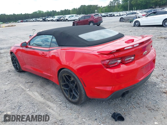 2019 Chevrolet Camaro 1LT with VIN 1G1FB3DS4K0127377, listed as a IAAI auction lot 42091231 with 122,599 mi miles. Bid and sale history available at carsss.com. Image 3.