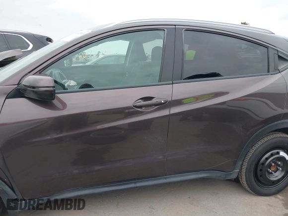 2019 Honda HR-V EX with VIN 3CZRU5H55KM718842, listed as a IAAI auction lot 42022063 with 59,610 mi miles. Bid and sale history available at carsss.com. Image 15.
