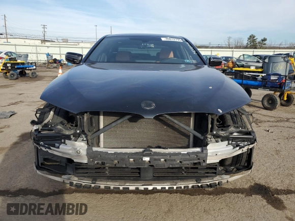 2017 BMW 5 Series 530i xDrive with VIN WBAJA7C3XHG905295, listed as a Copart auction lot 46812795 with 96,012 mi miles and Salvage Title. Bid and sale history available at carsss.com. Image 5.