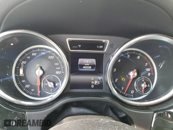 2018 Mercedes-Benz GLS with VIN 4JGDF6EE7JB127398, listed as a Copart auction lot 72575192 with 40,538 mi miles. Bid and sale history available at carsss.com. Image 9.