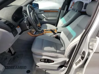 2001 BMW X5 4.4i with VIN WBAFB33561LH14941, listed as a Copart auction lot 47156455 with 0 mi miles and Clean Title. Bid and sale history available at carsss.com. Image 7.
