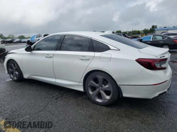 2018 Honda Accord Touring z VIN 1HGCV2F9XJA042690, wystawiony jako Copart lot #57122025 z przebiegiem 55 364 mil mil oraz Szkoda całkowita • Salvage title. Historia ofert i sprzedaży dostępna na DreamBid. Obrazek 2.