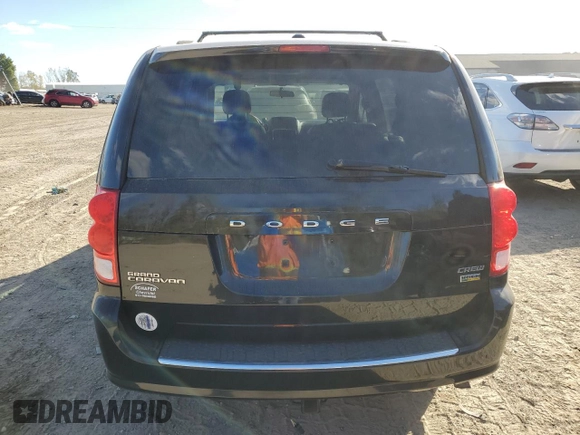 2017 Dodge Grand Caravan Crew Plus with VIN 2C4RDGDGXHR783745, listed as a Copart auction lot 74687684 with 131,657 mi miles and Clean Title. Bid and sale history available at DreamBid. Image 6.