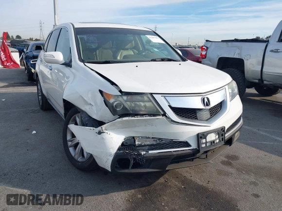 2013 Acura MDX Advance with VIN 2HNYD2H89DH520819, listed as a IAAI auction lot 41407422 with 100,491 mi miles and . Bid and sale history available at DreamBid. Image 1.