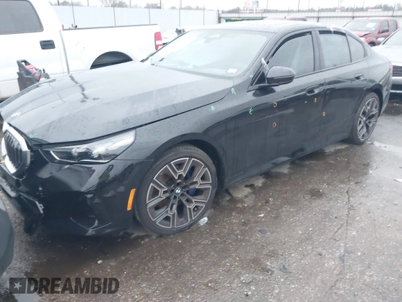 2024 BMW 5 Series 530i with VIN WBA43FJ0XRCS17347, listed as a IAAI auction lot 41279069 with 4,768 mi miles. Bid and sale history available at carsss.com. Image 17.