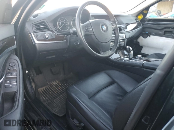 2013 BMW 5 Series 535i xDrive with VIN WBAFU7C50DDU76534, listed as a Copart auction lot 76589564 with Not Provided miles and Salvage Title. Bid and sale history available at carsss.com. Image 8.