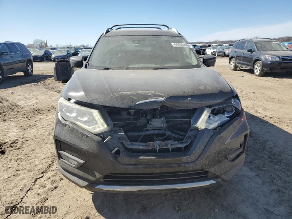 2017 Nissan Rogue SL with VIN 5N1AT2MTXHC827876, listed as a Copart auction lot 46590435 with 149,446 mi miles and Salvage Title. Bid and sale history available at carsss.com. Image 5.