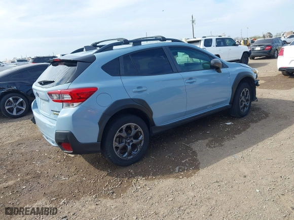 2021 Subaru Crosstrek Sport with VIN JF2GTHSC7MH388543, listed as a IAAI auction lot 41684915 with 26,039 mi miles. Bid and sale history available at carsss.com. Image 4.