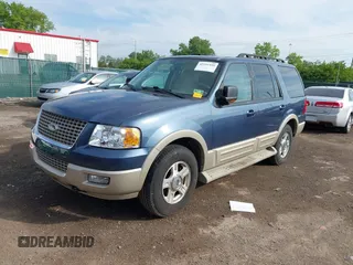 2006 Ford Expedition Eddie Bauer z VIN 1FMFU18536LA22209, wystawiony jako IAAI lot #42241459 z przebiegiem 121 600 mil mil oraz . Historia ofert i sprzedaży dostępna na DreamBid. Obrazek 2.