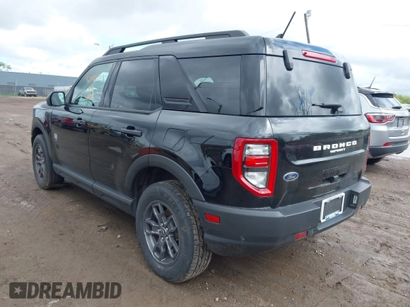 2021 Ford Bronco Sport Big Bend with VIN 3FMCR9B6XMRB31057, listed as a IAAI auction lot 42192657 with 51,132 mi miles and . Bid and sale history available at DreamBid. Image 3.