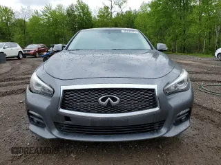 2015 Infiniti Q50 Premium with VIN JN1BV7AR1FM399537, listed as a Copart auction lot 58792395 with 179,391 mi miles and Salvage title. Bid and sale history available at DreamBid. Image 5.