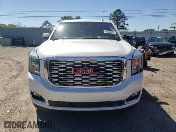 2018 GMC Yukon Denali with VIN 1GKS1CKJ8JR231789, listed as a Copart auction lot 45655024 with 76,085 mi miles and Salvage Title. Bid and sale history available at DreamBid. Image 5.