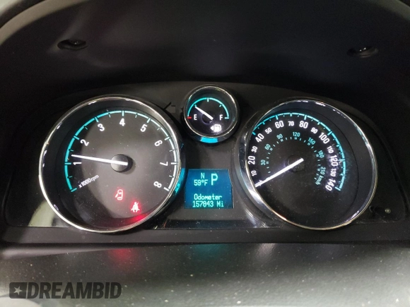2014 Chevrolet Captiva Sport LT with VIN 3GNAL3EKXES587466, listed as a Copart auction lot 77023014 with 157,843 mi miles and Salvage Title. Bid and sale history available at DreamBid. Image 9.