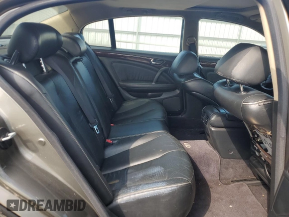2005 Infiniti Q45 z VIN JNKBF01A45M100941, wystawiony jako Copart lot #71366494 z przebiegiem 117 616 mil mil oraz Czysty tytuł • Clean title. Historia ofert i sprzedaży dostępna na DreamBid. Obrazek 10.
