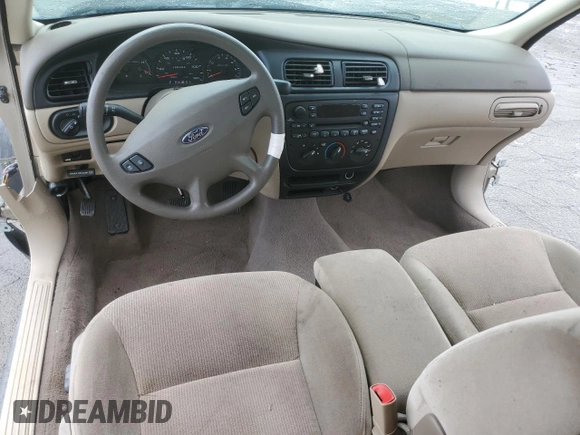 2002 Ford Taurus SE Standard with VIN 1FAFP53U62A152577, listed as a Copart auction lot 51068015 with 28,488 mi miles and Salvage Title. Bid and sale history available at DreamBid. Image 8.