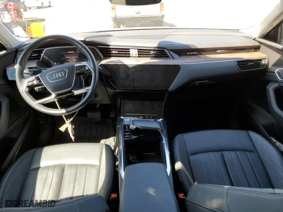 2019 Audi e-tron Premium Plus with VIN WA1LAAGE8KB023318, listed as a Copart auction lot 40812503 with 21,810 mi miles. Bid and sale history available at carsss.com. Image 8.