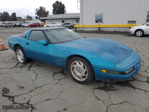 1993 Chevrolet Corvette with VIN 1G1YY23P1P5101411, listed as a Copart auction lot 53400105 with 0 mi miles and Clean Title. Bid and sale history available at carsss.com. Image 4.