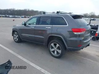 2014 Jeep Grand Cherokee Overland with VIN 1C4RJFCT6EC187098, listed as a IAAI auction lot 42077453 with 172,220 mi miles and . Bid and sale history available at DreamBid. Image 3.