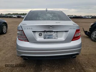 2009 Mercedes-Benz C 300 Sport with VIN WDDGF81X69F214529, listed as a Copart auction lot 61756915 with 135,184 mi miles and Clean title. Bid and sale history available at DreamBid. Image 6.