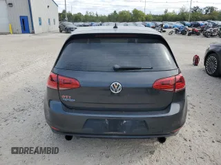 2015 Volkswagen Golf GTI S w/Performance Pkg with VIN 3VWY47AU3FM055868, listed as a Copart auction lot 74148414 with 67,032 mi miles and Salvage Title. Bid and sale history available at carsss.com. Image 6.