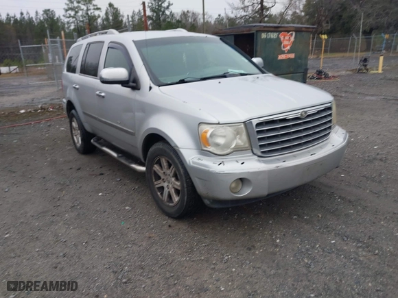 2008 Chrysler Aspen Limited with VIN 1A8HX58N58F136038, listed as a IAAI auction lot 41762174 with NaN miles. Bid and sale history available at carsss.com. Image 1.