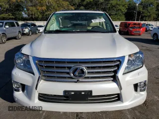 2015 Lexus LX 570 with VIN JTJHY7AX5F4167372, listed as a Copart auction lot 84712974 with Not Provided miles and Salvage Title. Bid and sale history available at DreamBid. Image 5.
