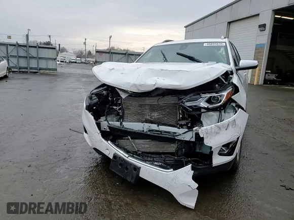 2019 Chevrolet Equinox Premier with VIN 3GNAXXEV9KS658609, listed as a Copart auction lot 46895635 with Not Provided miles and Salvage Title. Bid and sale history available at DreamBid. Image 13.