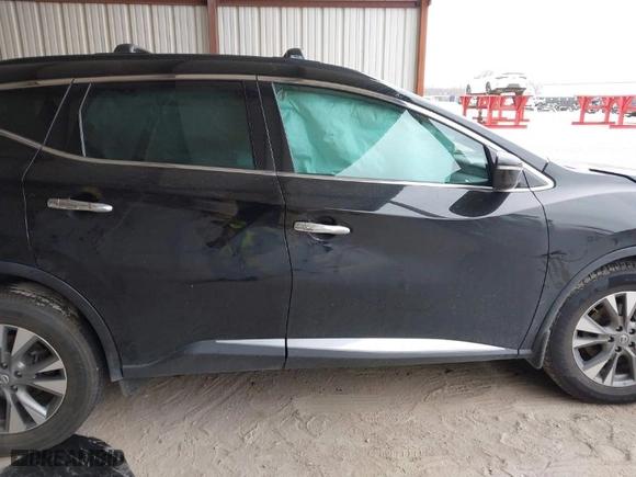 2015 Nissan Murano Platinum with VIN 5N1AZ2MH6FN265650, listed as a IAAI auction lot 41612842 with 1 mi miles. Bid and sale history available at carsss.com. Image 13.