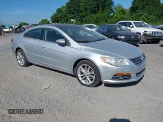 2009 Volkswagen CC Luxury with VIN WVWHL73CX9E556468, listed as a IAAI auction lot 41675226 with 139,030 mi miles. Bid and sale history available at carsss.com. Image 1.