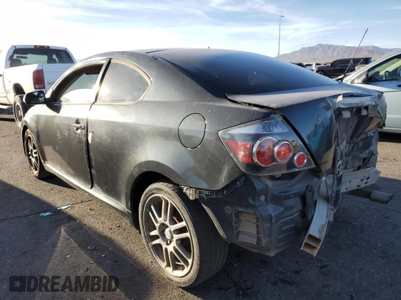 2009 Scion tC with VIN JTKDE167X90281758, listed as a Copart auction lot 84198154 with 236,552 mi miles and Salvage Title. Bid and sale history available at carsss.com. Image 2.