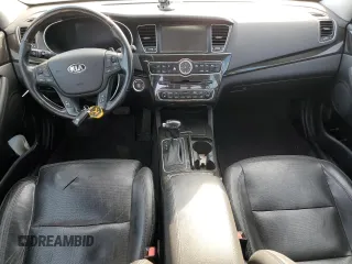 2014 Kia Cadenza Premium with VIN KNALN4D71E5136089, listed as a Copart auction lot 72343514 with 81,616 mi miles and Salvage Title. Bid and sale history available at carsss.com. Image 8.