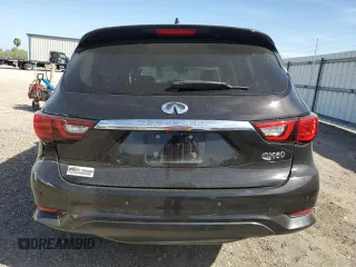 2020 Infiniti QX60 Luxe with VIN 5N1DL0MN7LC515218, listed as a Copart auction lot 49163825 with 101,370 mi miles and Salvage Title. Bid and sale history available at DreamBid. Image 6.