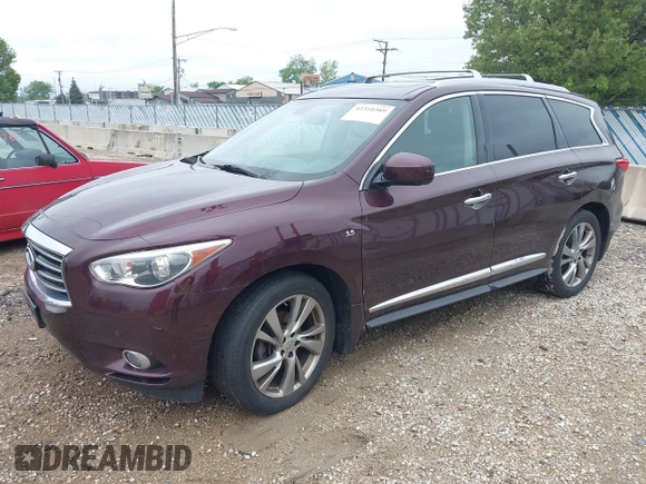2015 Infiniti QX60 with VIN 5N1AL0MM7FC521700, listed as a IAAI auction lot 42310389 with 144,217 mi miles and . Bid and sale history available at DreamBid. Image 17.