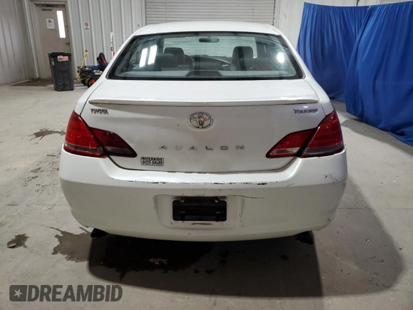 2006 Toyota Avalon XL with VIN 4T1BK36B96U099413, listed as a Copart auction lot 55239935 with 186,719 mi miles and Clean Title. Bid and sale history available at DreamBid. Image 6.