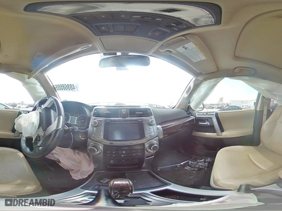 2014 Toyota 4Runner SR5 with VIN JTEZU5JR8E5079347, listed as a Copart auction lot 48868555 with 128,755 mi miles and Salvage Title. Bid and sale history available at carsss.com. Image 13.