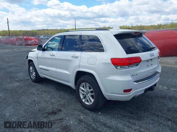2017 Jeep Grand Cherokee Overland with VIN 1C4RJFCG6HC617770, listed as a IAAI auction lot 42041810 with 119,125 mi miles and . Bid and sale history available at DreamBid. Image 3.