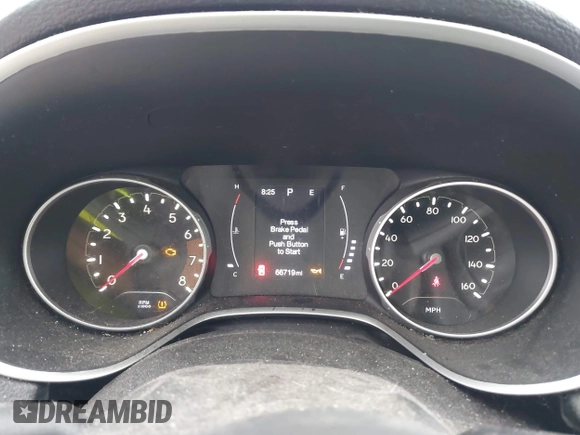 2019 Jeep Compass Sport z VIN 3C4NJCABXKT802534, wystawiony jako IAAI lot #41128295 z przebiegiem 66 719 mil mil oraz . Historia ofert i sprzedaży dostępna na DreamBid. Obrazek 7.