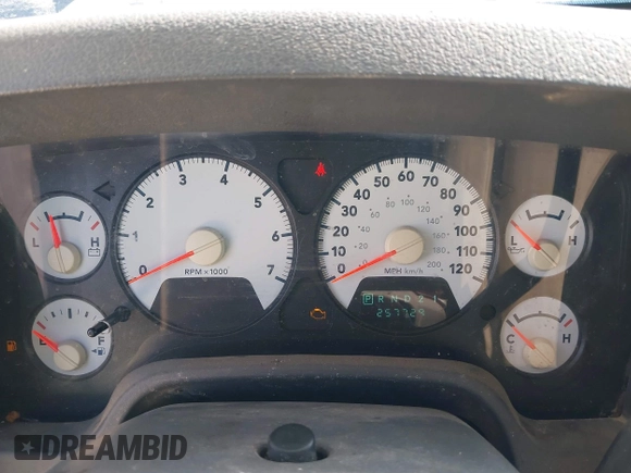 2007 Dodge 1500 SLT with VIN 1D7HA18247S238241, listed as a IAAI auction lot 42111324 with 257,729 mi miles and . Bid and sale history available at carsss.com. Image 7.