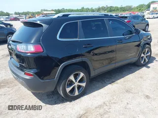 2019 Jeep Cherokee Limited with VIN 1C4PJLDX4KD439914, listed as a IAAI auction lot 42384981 with 52,470 mi miles and . Bid and sale history available at DreamBid. Image 4.
