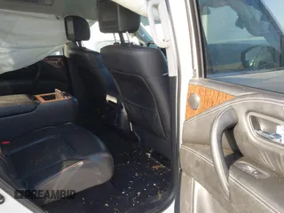 2019 Nissan Armada Platinum with VIN JN8AY2NE9K9759942, listed as a IAAI auction lot 41348179 with 114,902 mi miles. Bid and sale history available at carsss.com. Image 8.