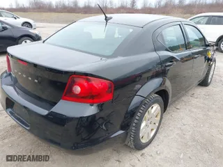 2013 Dodge Avenger SE with VIN 1C3CDZAB9DN530258, listed as a IAAI auction lot 41934460 with 134,449 mi miles. Bid and sale history available at carsss.com. Image 4.