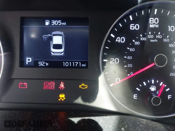 2019 Kia Forte S with VIN 3KPF34AD8KE028617, listed as a IAAI auction lot 41857642 with 101,171 mi miles. Bid and sale history available at carsss.com. Image 15.