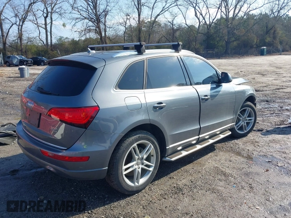 2017 Audi Q5 Premium with VIN WA1C2AFP6HA096704, listed as a IAAI auction lot 41538928 with 57,743 mi miles. Bid and sale history available at carsss.com. Image 4.