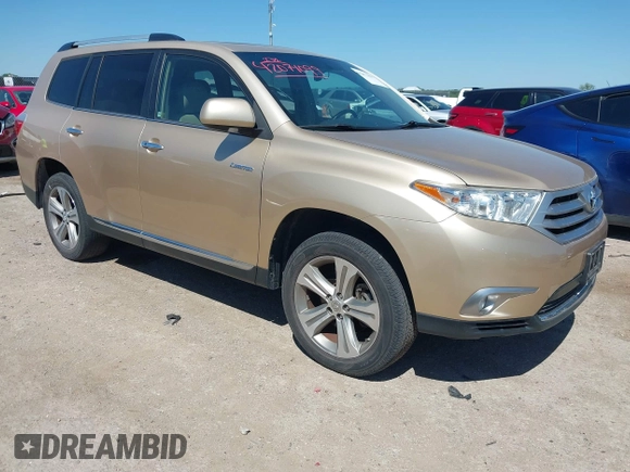 2011 Toyota Highlander Limited with VIN 5TDDK3EH8BS086668, listed as a IAAI auction lot 42071099 with 217,504 mi miles and . Bid and sale history available at DreamBid. Image 1.