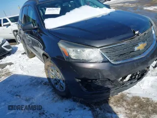 2016 Chevrolet Traverse LS with VIN 1GNKRFKD9GJ341751, listed as a IAAI auction lot 41614772 with 1 mi miles. Bid and sale history available at carsss.com. Image 1.