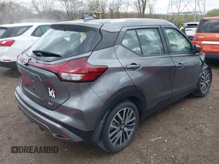 2021 Nissan Kicks SV with VIN 3N1CP5CV2ML515624, listed as a IAAI auction lot 41924838 with 33,060 mi miles and . Bid and sale history available at DreamBid. Image 4.
