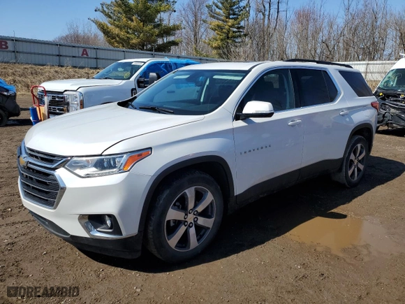 2019 Chevrolet Traverse LT Leather with VIN 1GNEVHKW8KJ212740, listed as a Copart auction lot 49987725 with 56,358 mi miles and Clean Title. Bid and sale history available at carsss.com. Image 1.