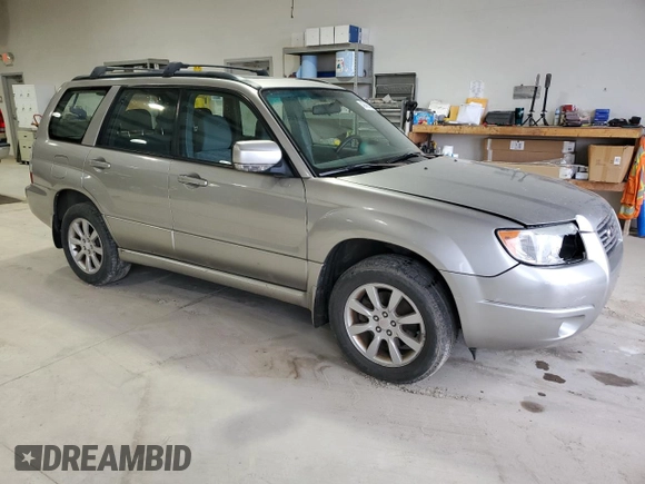 2007 Subaru Forester X w/Premium Pkg with VIN JF1SG65617H727721, listed as a Copart auction lot 49482855 with 141,532 mi miles and Salvage Title. Bid and sale history available at carsss.com. Image 4.