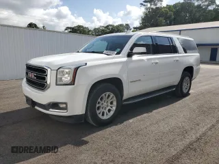 2018 GMC Yukon XL SLT z VIN 1GKS2GKC1JR249282, wystawiony jako Copart lot #59885685 z przebiegiem 154 169 mil mil oraz Czysty tytuł • Clean title. Historia ofert i sprzedaży dostępna na DreamBid. Obrazek 1.