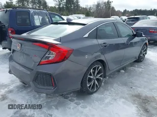 2017 Honda Civic Sedan Si with VIN 2HGFC1E50HH701190, listed as a IAAI auction lot 41623930 with 145,023 mi miles. Bid and sale history available at carsss.com. Image 4.